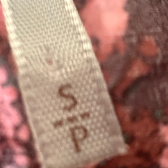 Free People All The Right Ruffles Playsuit Floral Foliage Wrap Shorts Romper - Picture 9 of 12